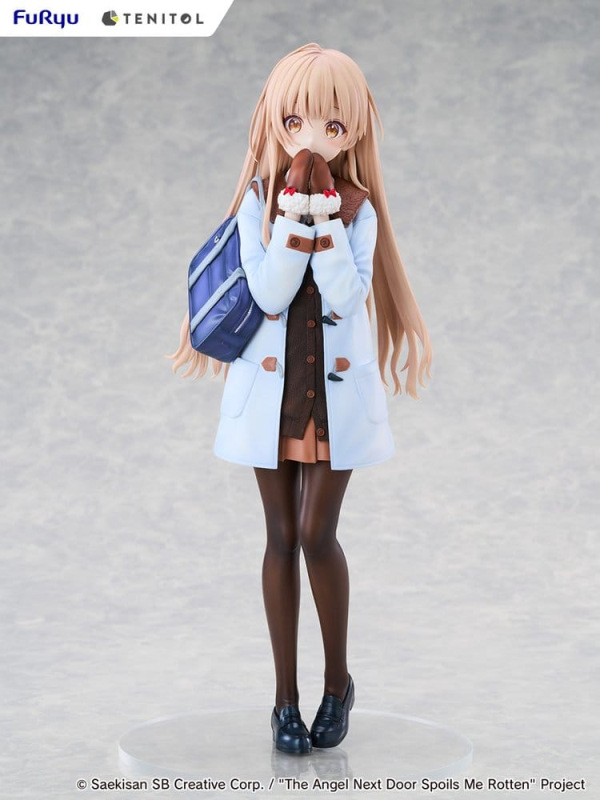 The Angel Next Door Spoils Me Rotten Tenitol Tall PVC Figure Mahiru Shiina Winter clothes Ver. 30 cm 7