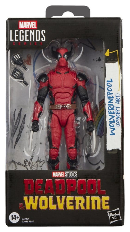 Deadpool & Wolverine Marvel Legends Action Figure Wolverinepool (Concept Art) 15 cm 4