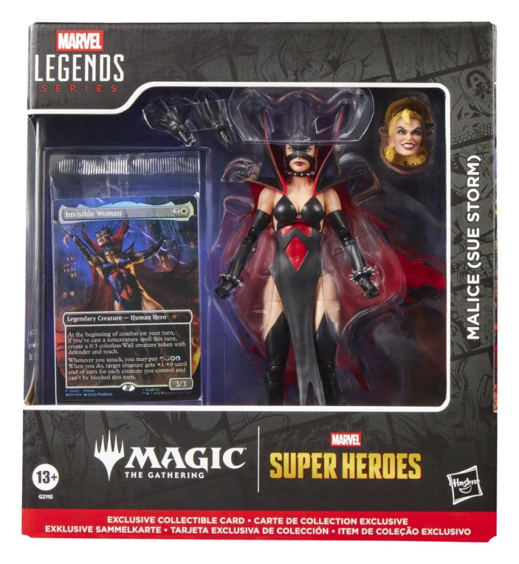 Magic The Gathering: Marvel Super Heroes Marvel Legends Action Figure Fantastic Four Malice (Sue Sto 4
