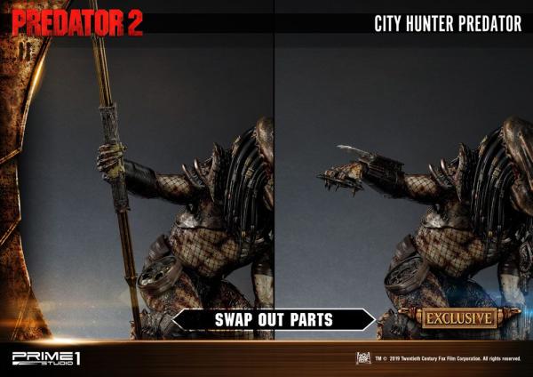 Predator 2: City Hunter Predator EXCLUSIVE VERSION- 3D Wall Art 79 cm - Prime 1 Studio