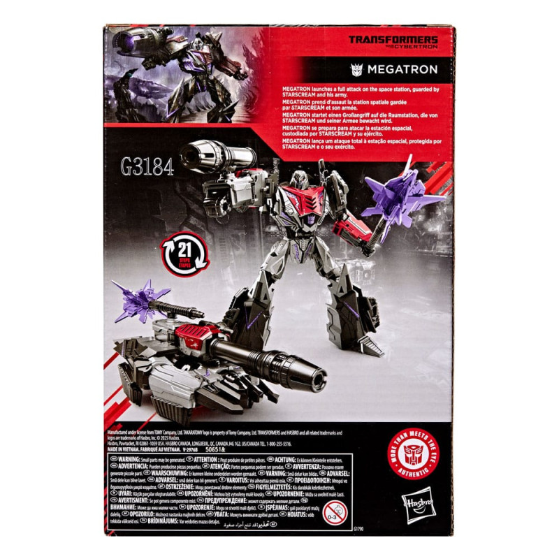 Transformers: War for Cybertron Studio Series Voyager Class Action Figure Megatron 16 cm 1