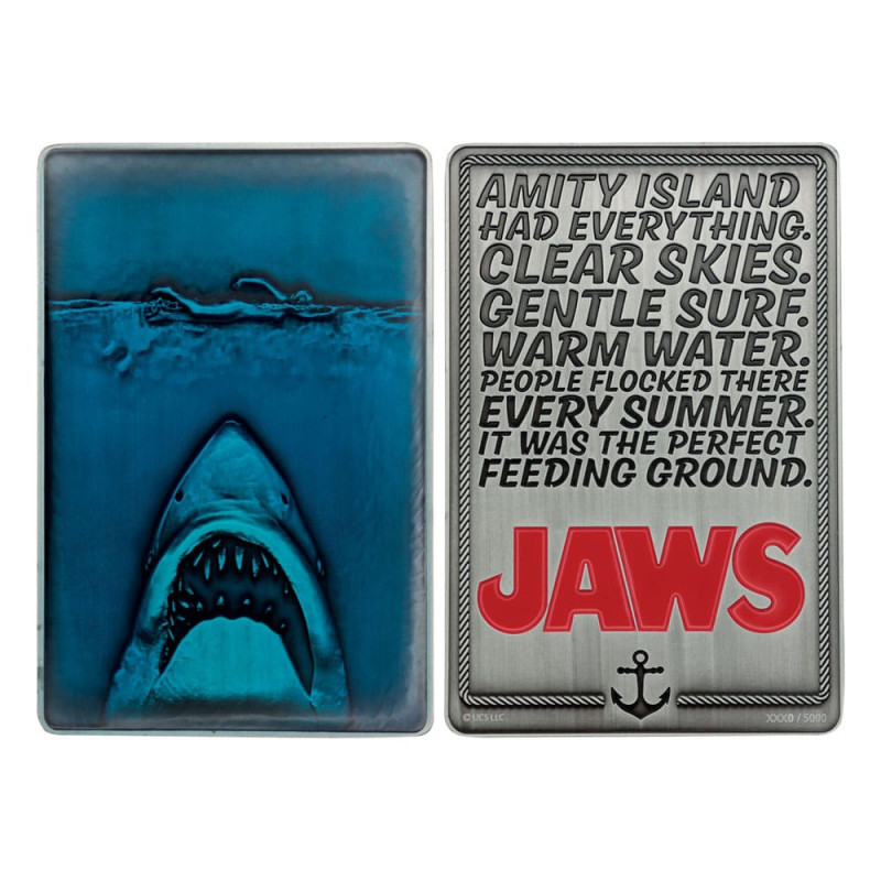 Jaws Ingot 50th Anniversary Poster Limited Edition 4