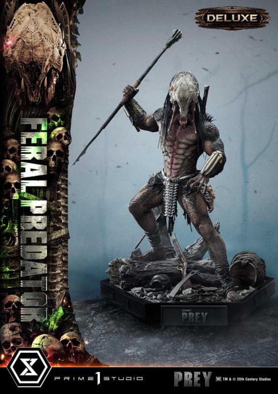 Prey (Movie) Museum Masterline Series Statue 1/3 Feral Predator Deluxe Version 89 cm 2