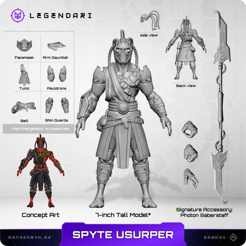 Legendari Actionfigur 1/10 Spyte Usurper 18 cm