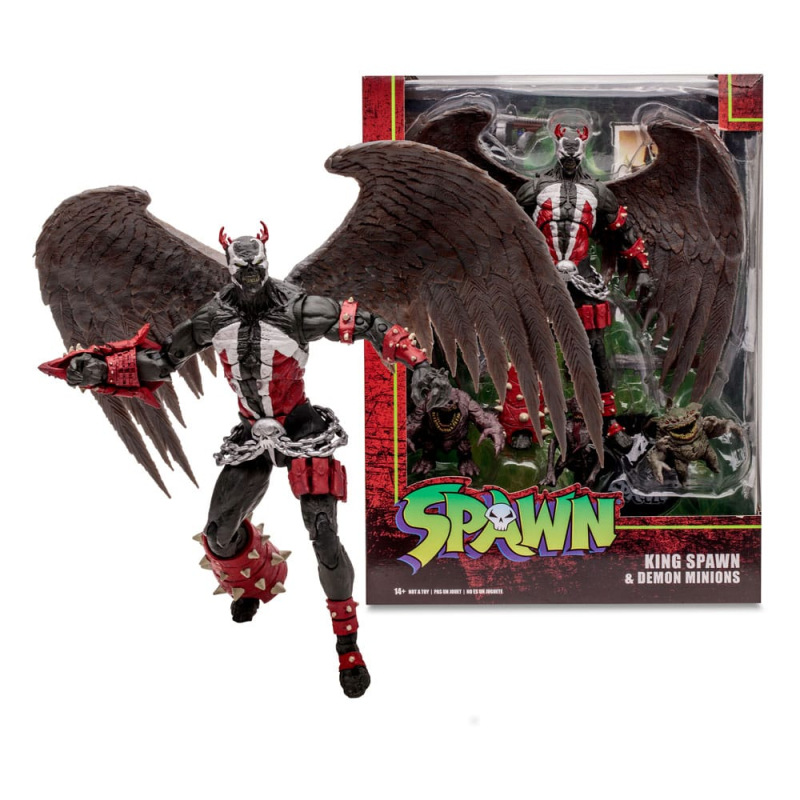 Spawn Megafig Action Figure King Spawn with Wings and Minions 30 cm 4