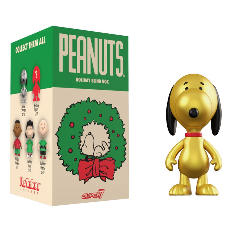 Peanuts ReAction Action Figures 10 cm Wave 08 Holiday Blind Box Display (12) 10