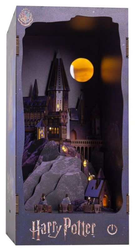 Harry Potter Tiny Adventures Book Nook Mini Diorama Hogwarts Castle 18 cm 4