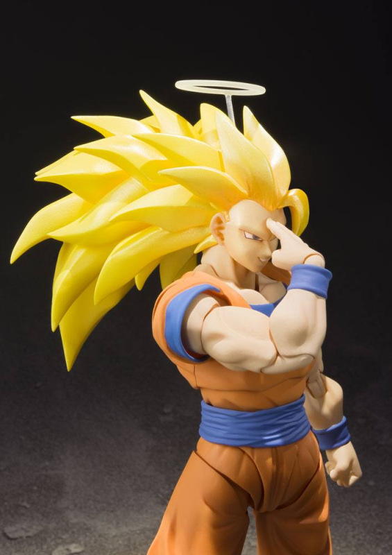 Dragon Ball Z S.H. Figuarts Action Figure SSJ 3 Son Goku 16 cm 2