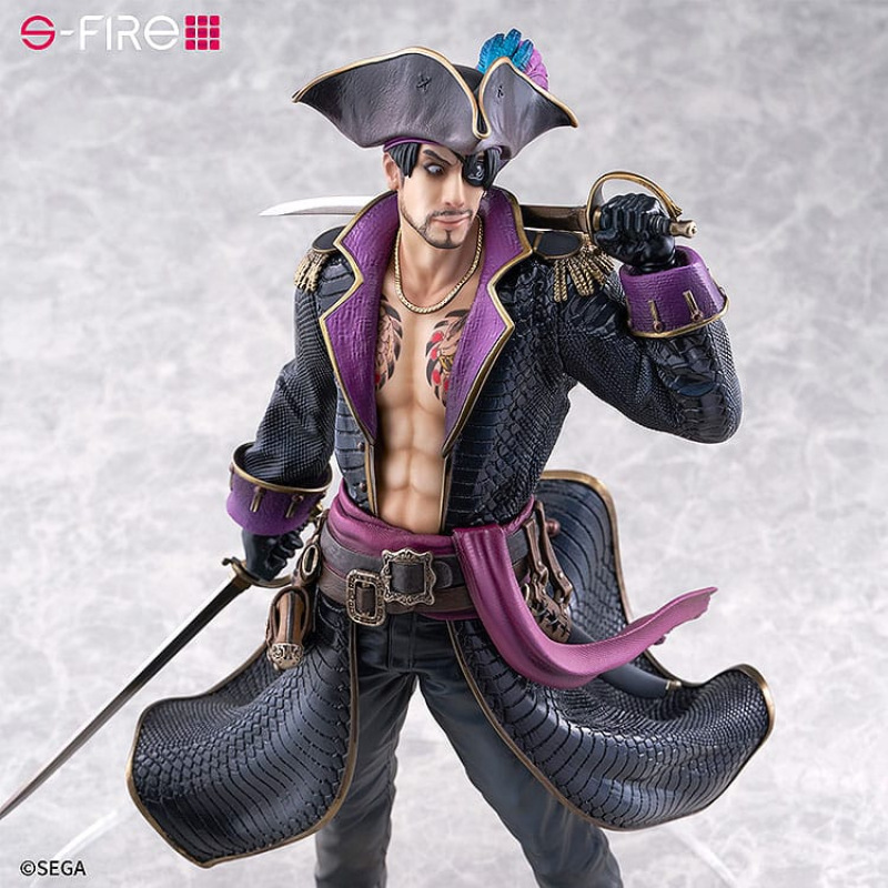 Like a Dragon: Pirate Yakuza in Hawaii S-Fire PVC Statue 1/7 Captain Majima (Goro Majima) 26 cm 8