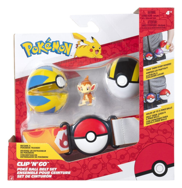 Pokémon Clip 'n' Go Belt Set Chimchar 14