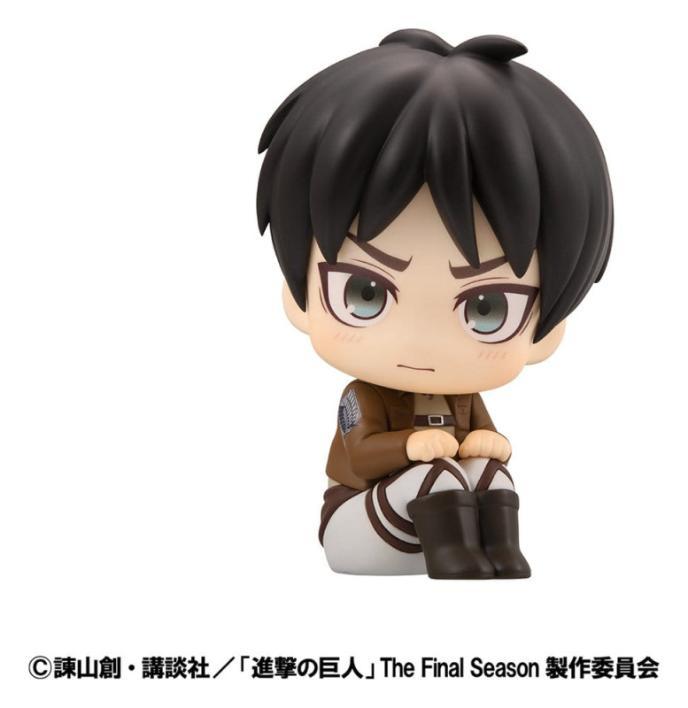 Attack on Titan Lookup PVC Figure Eren Jaeger Grumpy Ver. 11 cm 3