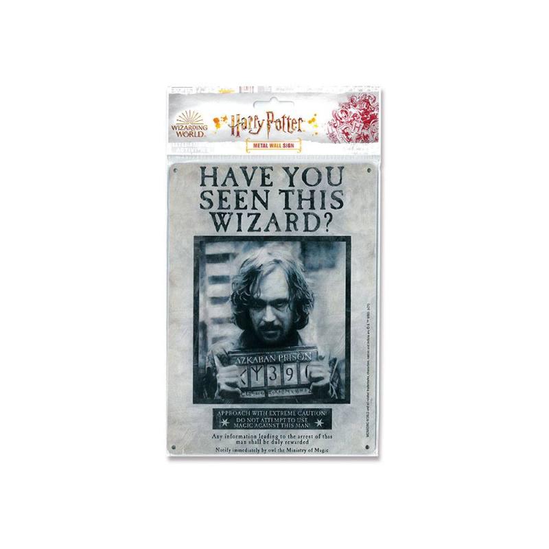 Harry Potter Tin Sign Have You Seen This Wizard 15 x 21 cm