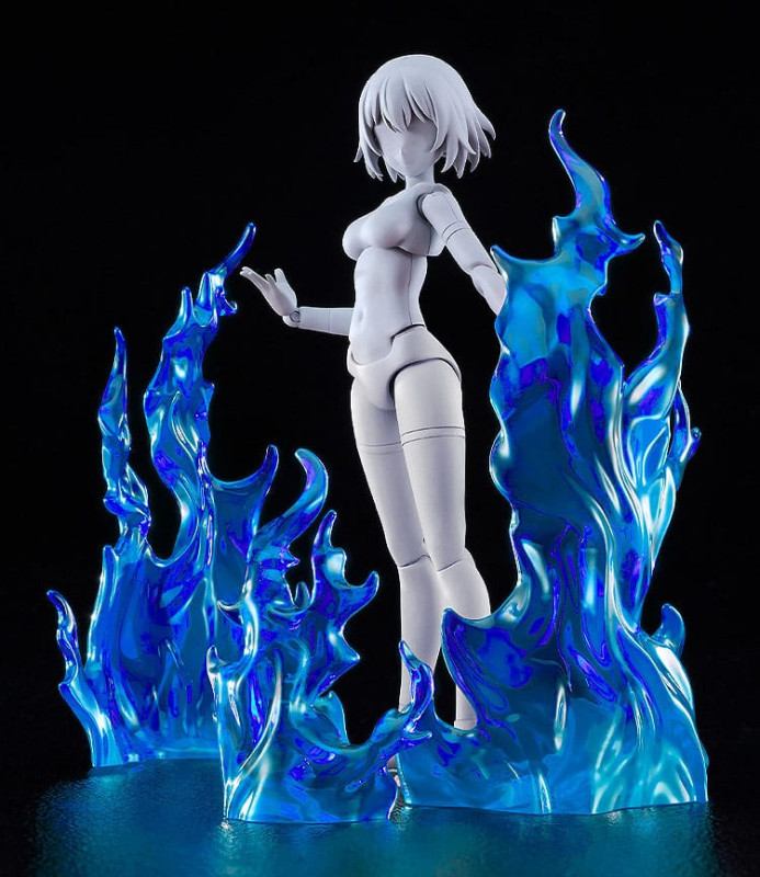 The Simple Effect Parts for Figures Flames: Blue 5