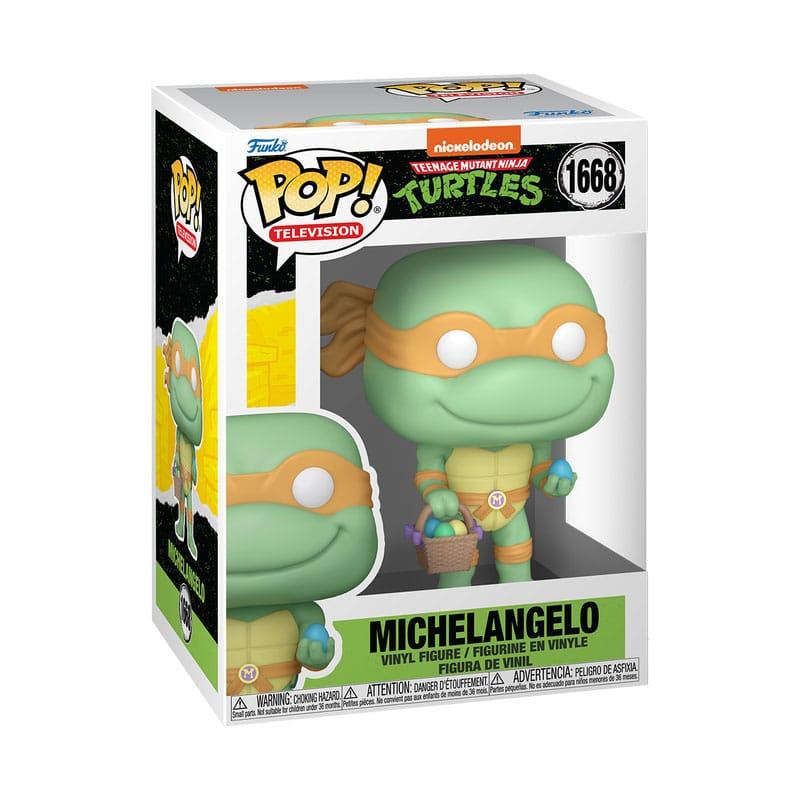 Teenage Mutant Ninja Turtles POP! Vinyl Figure Easter 2025 Michelangelo 9 cm 1