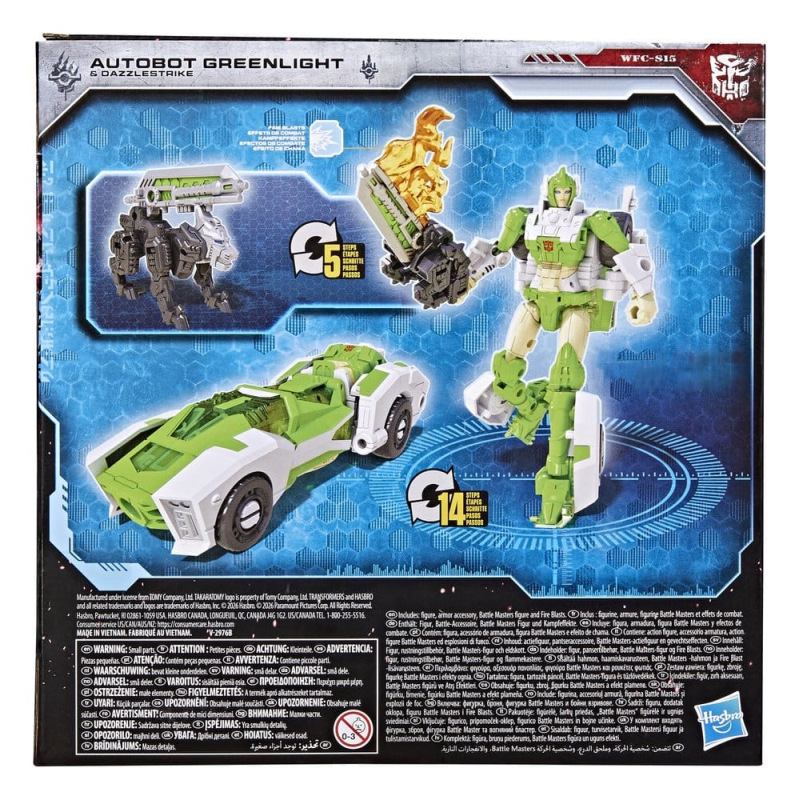 Transformers Generations War for Cybertron: Siege Deluxe Class Action Figure WFC-S15 Autobot Greenli 1