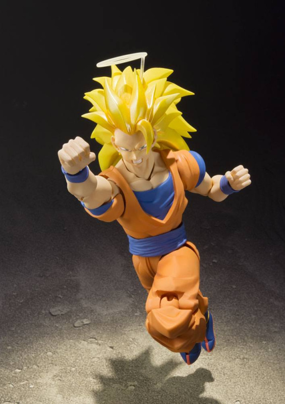 Dragon Ball Z S.H. Figuarts Action Figure SSJ 3 Son Goku 16 cm 4