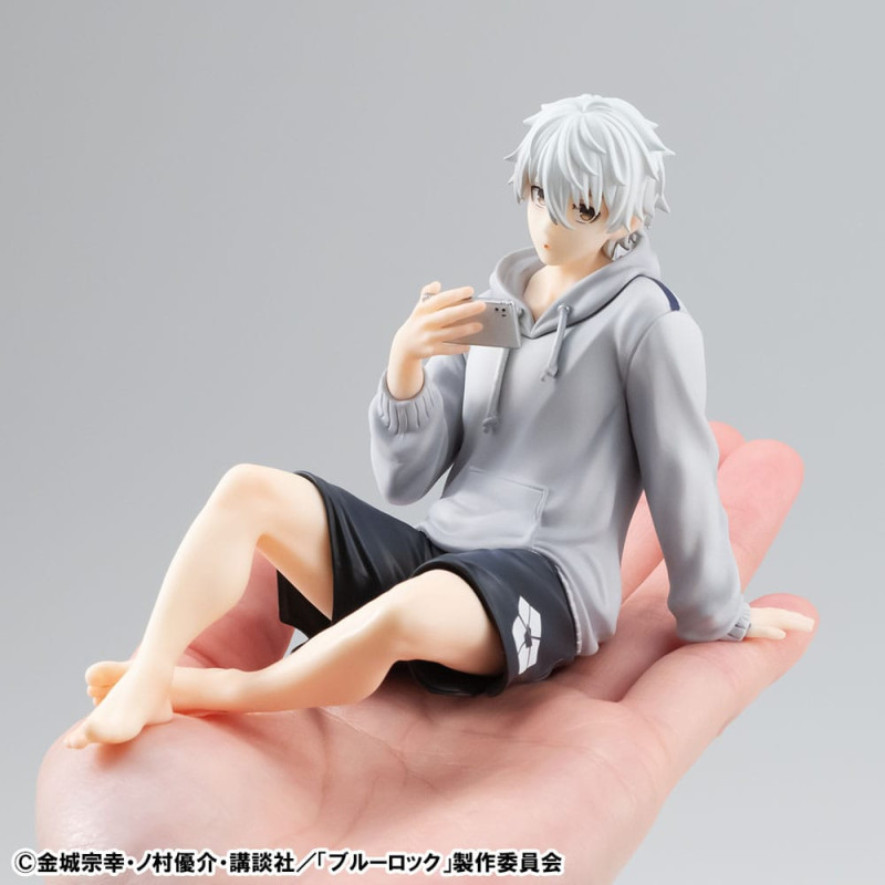 Blue Lock G.E.M. Series PVC Statue Seishiro Nagi Repaint Ver. Palm Size 9 cm 1