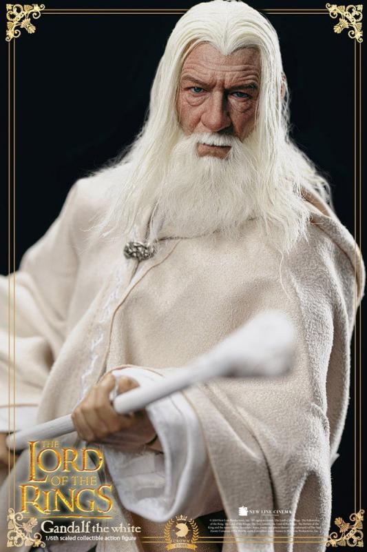 Lord of the Rings The Crown Series: Gandalf the White 1/6 Action Figure - Asmus Toys