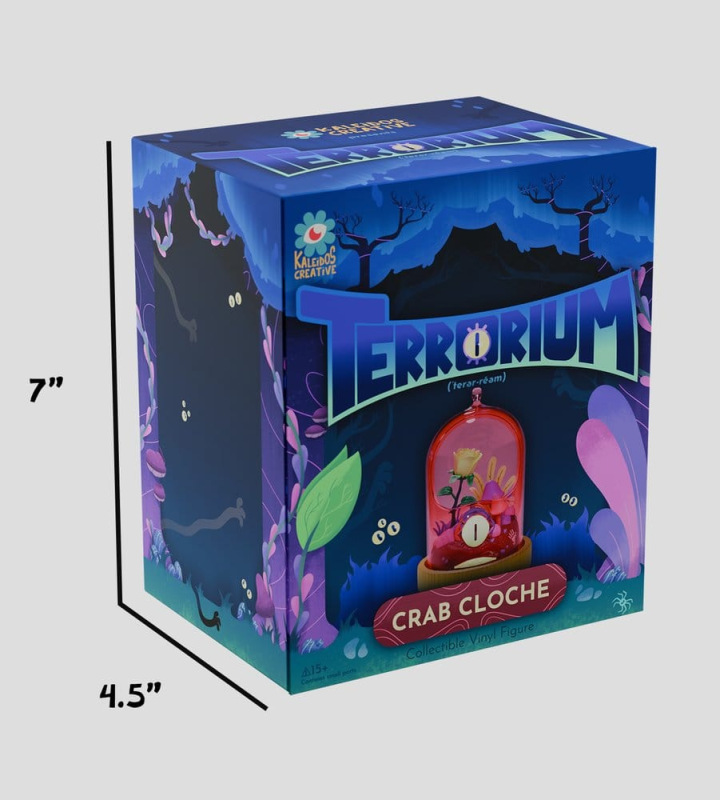 Terrorium PVC Figure Crab Cloche (Glow in the Dark) 16 cm 1