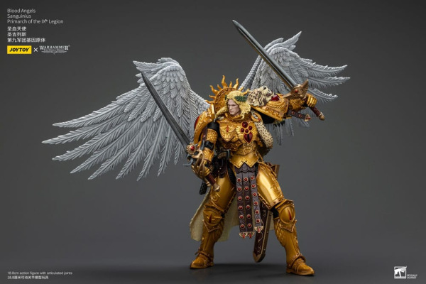 Warhammer The Horus Heresy Action Figure 1/18 Blood Angels Sanguinius Primarch of the IXth Legion 19 13