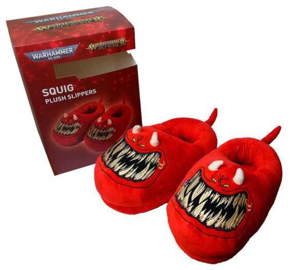 Warhammer 40,000 Slippers Red Squig Slippers (One Size) 5