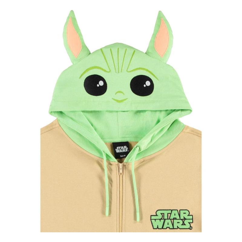 Star Wars The Mandalorian Zipper Hoodie Grogu 1