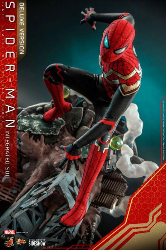 Spider-Man No Way Home: Spider-Man Deluxe Version 1/6 Action Figure - Hot Toys