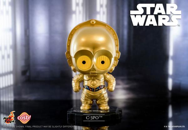 Star Wars: C-3PO 8 cm Cosbi Mini Figure - Hot Toys