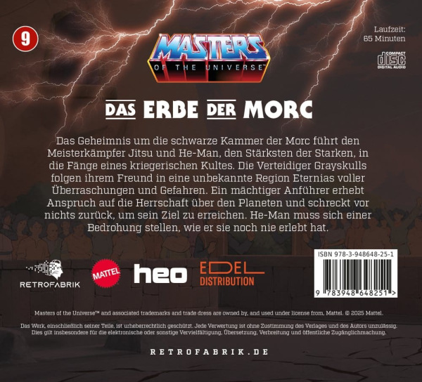 Masters of the Universe Radio Play CD Episode 9: Das Erbe der Morc *German Version* 1