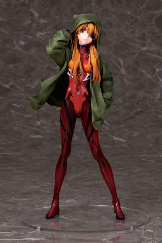 Shin Evangelion Movie PVC Statue 1/7 Shikinami Asuka Langley Hoodie Ver. 23 cm 9