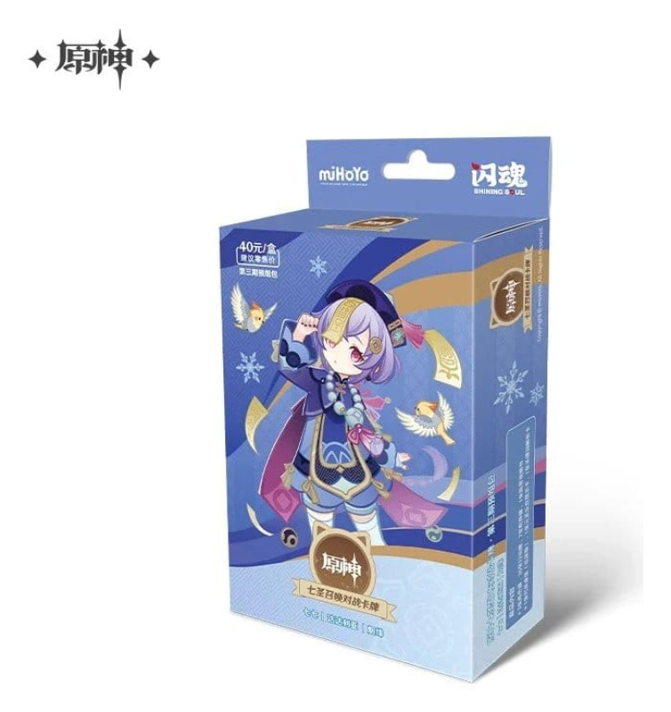 Genshin Impact Trading Card Game Pre-Build Starter Deck 04 Series 03 Qiqi *Chinese Version*