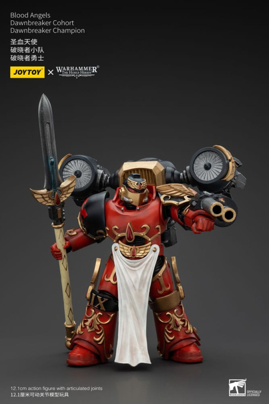 Warhammer The Horus Heresy Action Figure 1/18 Blood Angels Raldoron First Captain of the Blood Angel 3