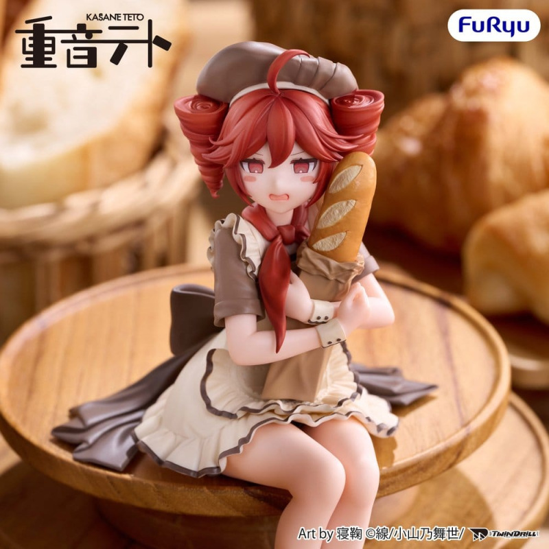 UTAU Noodle Stopper PVC Figure Kasane Teto Baguette Ver. 14 cm 2