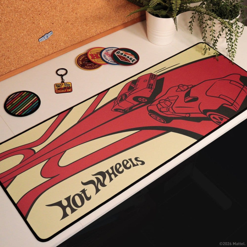 Hot Wheels Desk Pad & Coaster Set 5