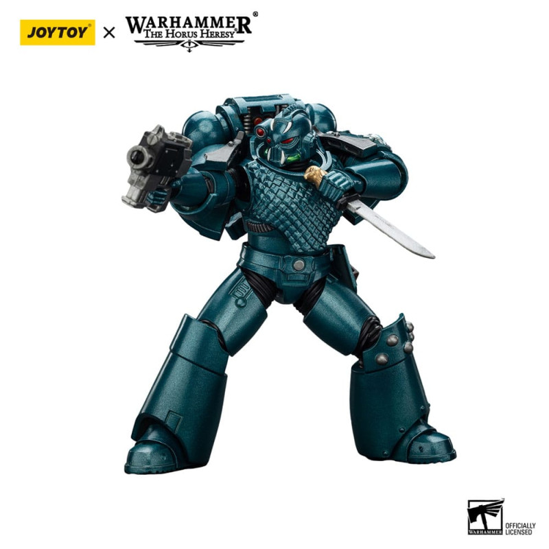 Warhammer The Horus Heresy Action Figure Alpha Legion Head hunter With Banestrike Combi-Bolter And P 8