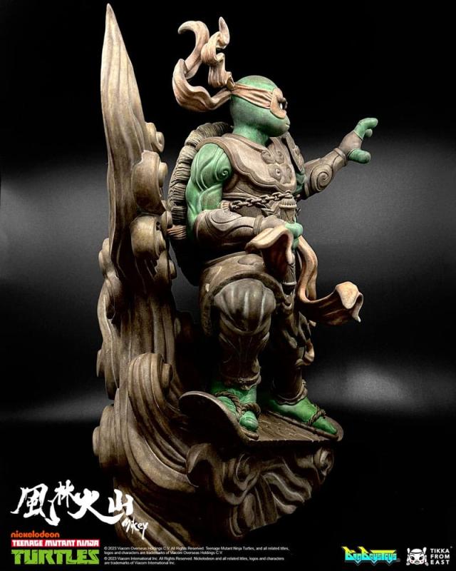 Teenage Mutant Ninja Turtles: Mikey Furinkazan 30 cm Statue - BigBoysToys