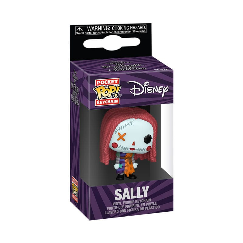 Nightmare before Christmas POP! Vinyl Keychains 4 cm Patchwork - Sally Display (12) 1