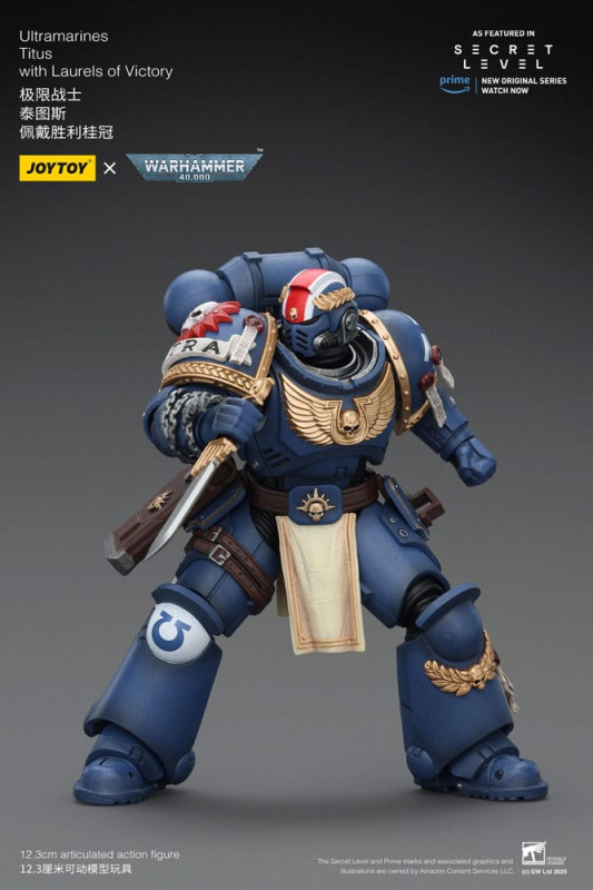 Warhammer 40,000 Action Figure Ultramarines Titus with Laurels of Victory 13 cm 9
