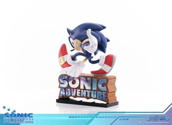 Sonic Adventure: Sonic the Hedgehog Standard Edition 21 cm PVC Statue - First 4 Figures