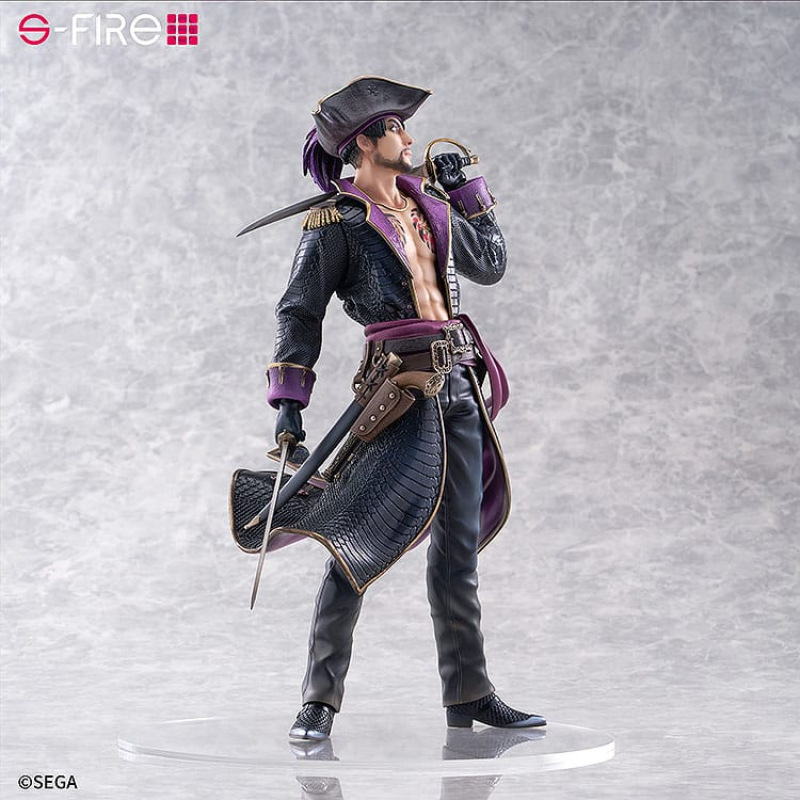 Like a Dragon: Pirate Yakuza in Hawaii S-Fire PVC Statue 1/7 Captain Majima (Goro Majima) 26 cm 4