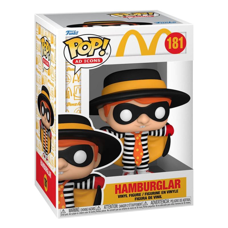 McDonalds POP! Ad Icons Vinyl Figure Hamburgler 9 cm