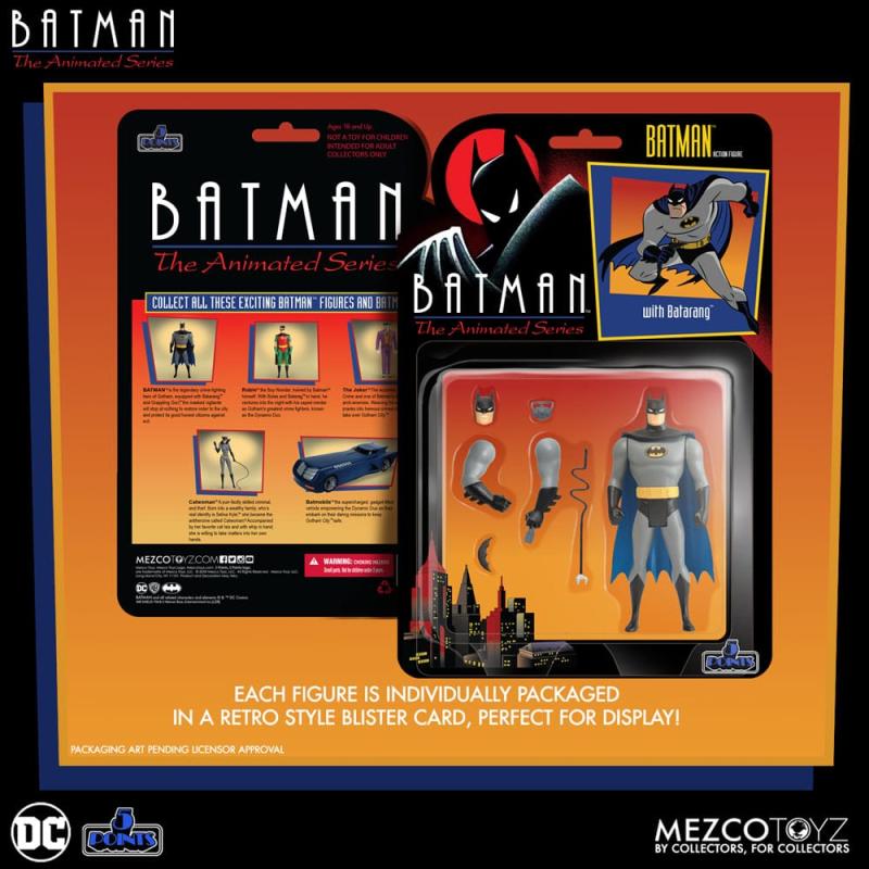 DC Comics 5 Points Action Figures 9 cm Batman: The Animated Series Assortment (4) 1