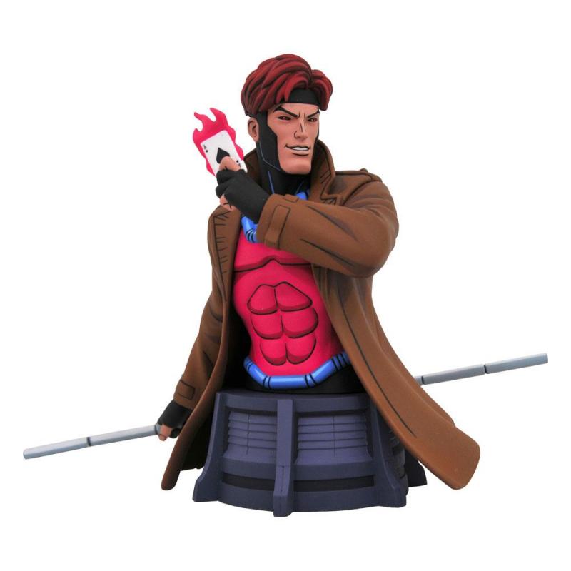 Marvel X-Men Animated: Gambit - Series Bust 15 cm - Diamond Select