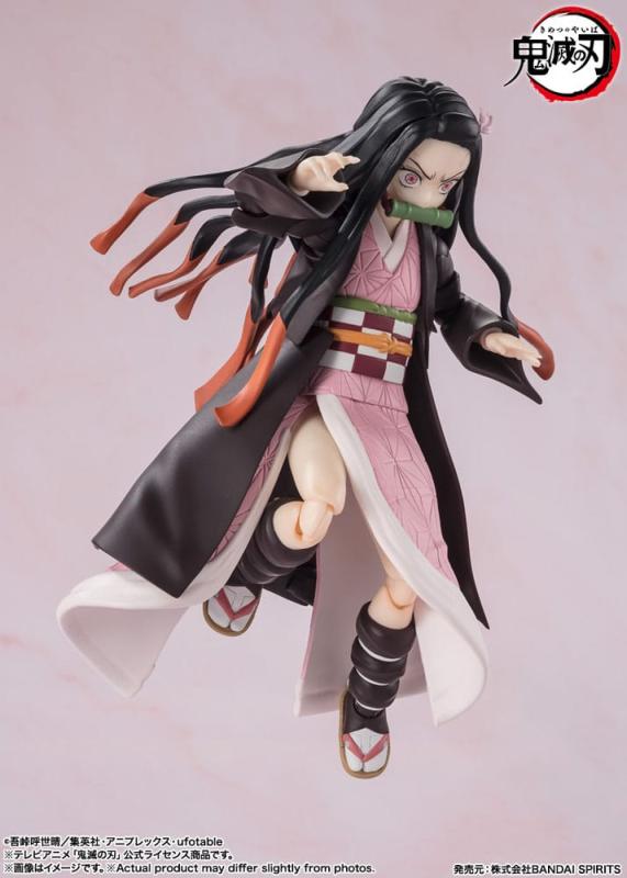 Demon Slayer: Kimetsu no Yaiba S.H. Figuarts Action Figure Nezuko Kamado 13 cm 6