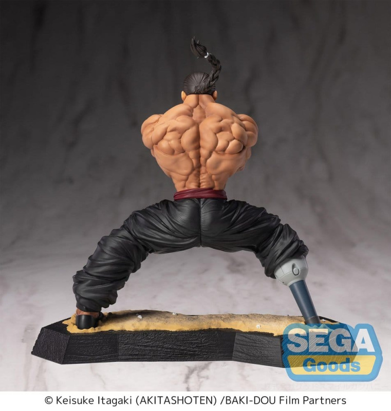 Baki-Dou Luminasta PVC Figure Kaioh Retsu 15 cm 5
