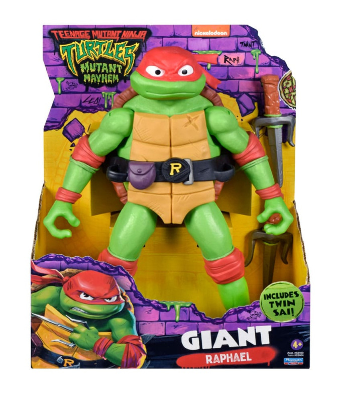 Teenage Mutant Ninja Turtles: Mutant Mayhem Action Figure Giant Raphael 30 cm 1