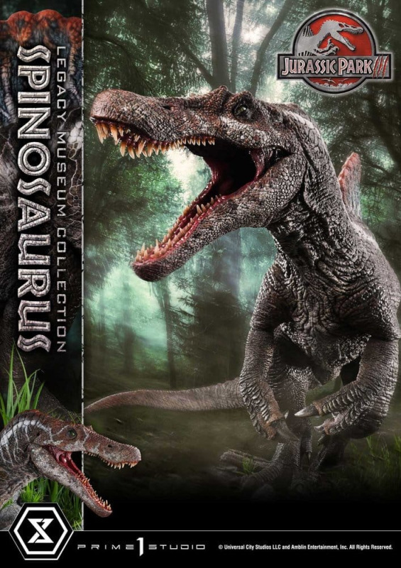 Jurassic Park Legacy Museum Collection Statue 1/6 Spinosaurus 134 cm 14
