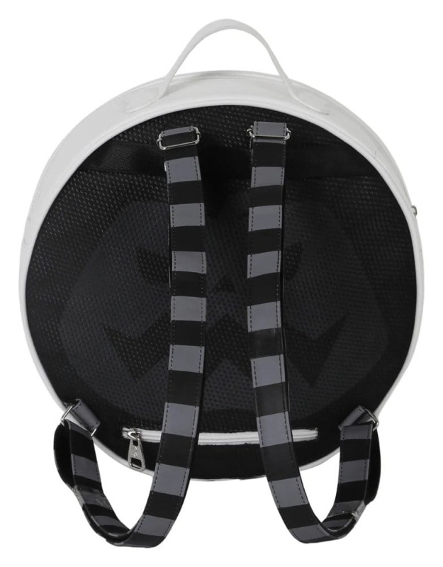 Nightmare before Christmas Round Shoulder Backpack Bone 3