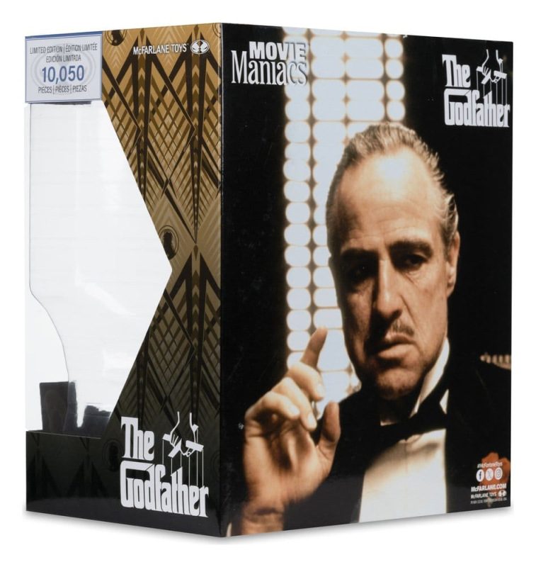 The Godfather Movie Maniacs Paramount Figure Don Corleone 17 cm 7