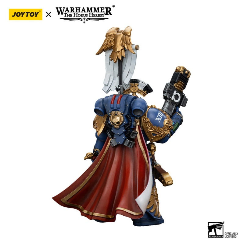 Warhammer The Horus Heresy Action Figure 1/18 Ultramarines Legion Praetor with Power Sword and Volki 11